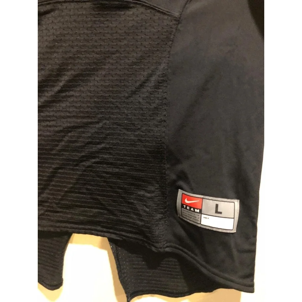 Nike Hawks Jersey Short Sleeve Shirt tee Black Mens Tall SZ L large *NEW*